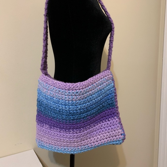Shoulder Bag, handmade,
crochet - Picture 3 of 16